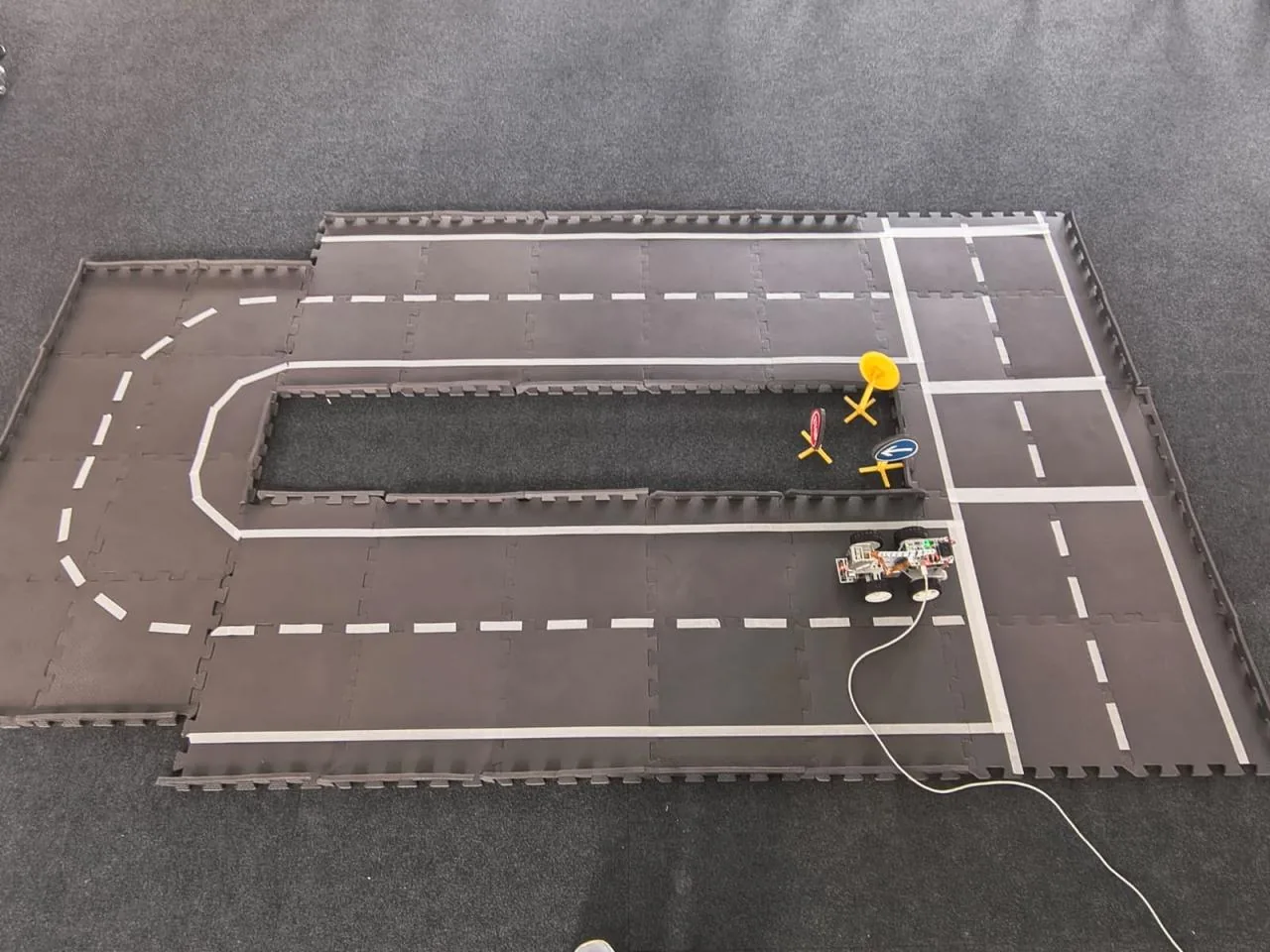 Working on the autonomous driving PiCar